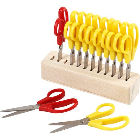 Kreativunternehmen https: www.cchobby.nl Kinderschere-l-12-5-cm-rund-12-teilig-1-Box