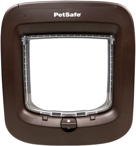 Petsafe Staywell Mikrochip-Katzenklappe – braun