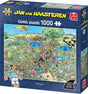 Jumbo the march - jan van haasteren - puzzel van 1000 stukjes