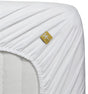 Beddinghouse - percale katoen - hoeslaken - 90x210 cm - wit