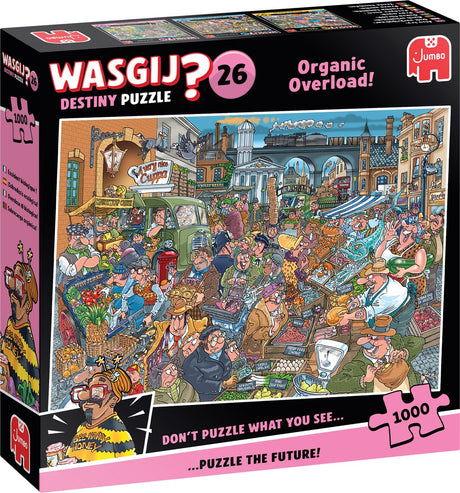 Jumbo Wasgij Destiny 26 Puzzle – voller Bio!, ​​1000 Teile.