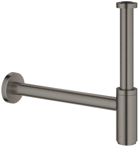 Grohe Design-Siphon 1 1 4 minimalistisch gebürsteter Hartgraphit