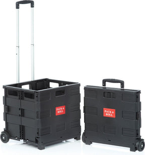 Seco faltbare Kiste – 38 x 36 x 33 cm – schwarz – bis 25 kg