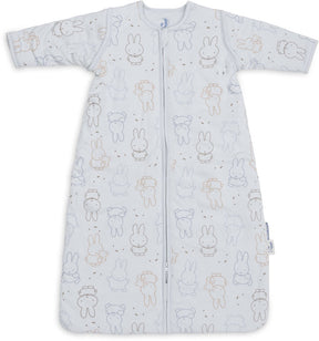 Jollein schlafsack mit abnehmbaren ärmeln 90cm miffy moments - cloudy blue