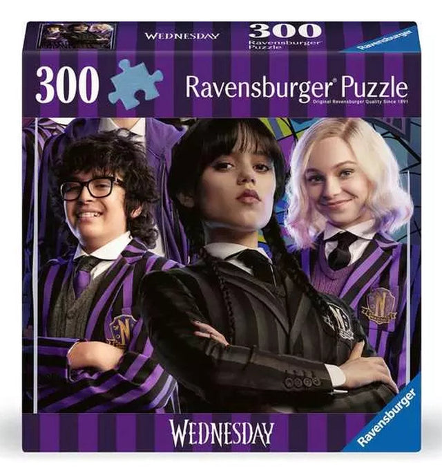 Ericson ravensburger puzzel outcasts are in - wednesday - legpuzzel - 300 stukjes