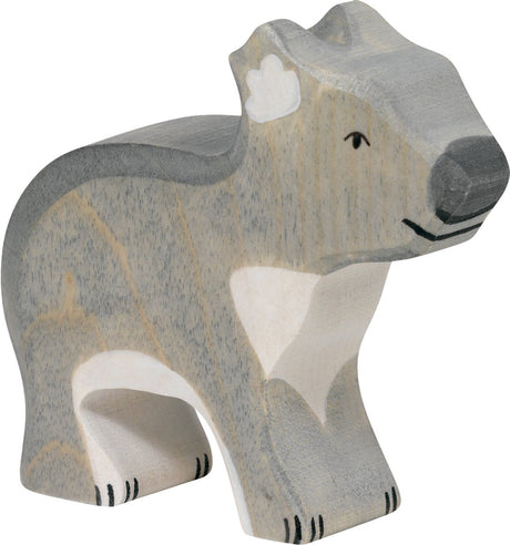 Holztiger-Koala, stehend. 7 cm.