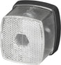 Proplus markeringslamp - zijlamp - contourverlichting - reflector - wit - 65 x 60 mm