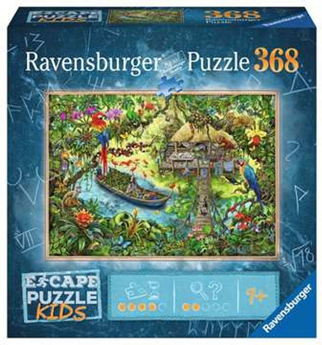 Ravensburger Fluchtpuzzle Kinderdschungel – 368 Teile