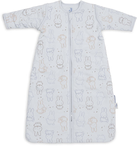 Jollein schlafsack mit abnehmbaren ärmeln 110cm miffy moments - cloudy blue