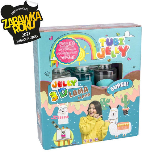 Tuban – Tubi-Gelee-Set mit 3 Farben – Lama