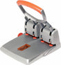 Rapid Supreme Heavy Duty Locher HDC150 4-Loch – stanzt bis zu 150 Blatt – Silberorange