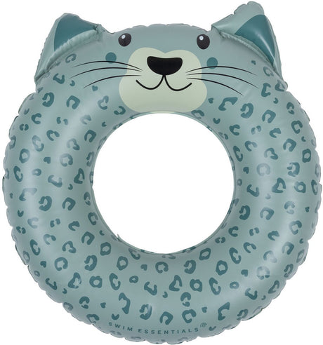 Leopard | grünes Tierschwimmbecken ø 55 cm
