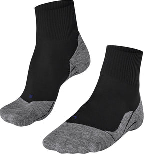 Falke tk5 cool short anti-blaar dun lyocell functioneel materiaal wandelsokken heren zwart - maat 44-45 44 45