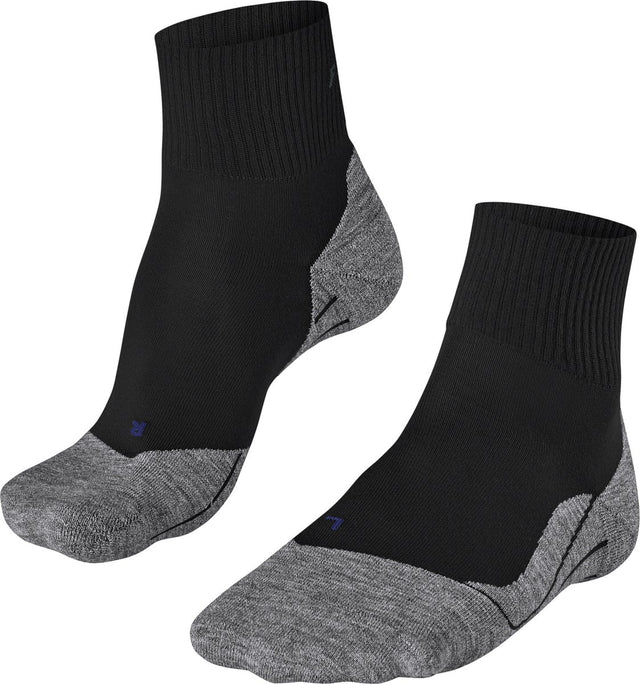 Falke tk5 cool short anti-blaar dun lyocell functioneel materiaal wandelsokken heren zwart - maat 44-45 44 45
