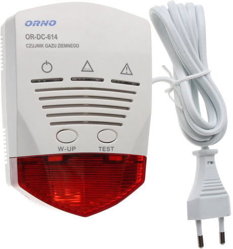 Orno or-dc-614 – Erdgasdetektor – Sirene – visuelle Warnung