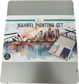 Creative Craft Group Aquarellfarben-Set in Blechdose, 28-tlg