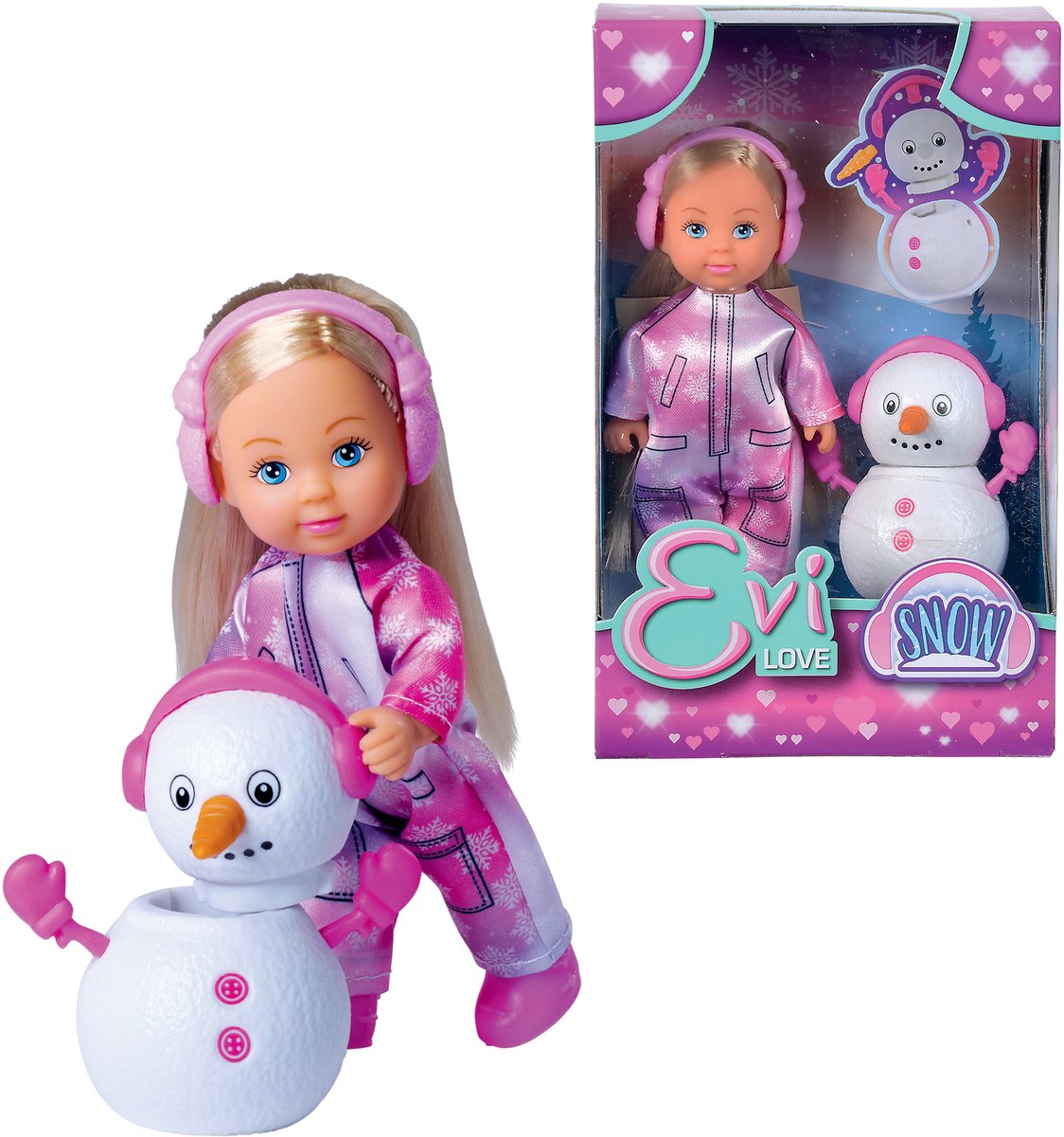 Evi Love Mini Pop mit Schneemann