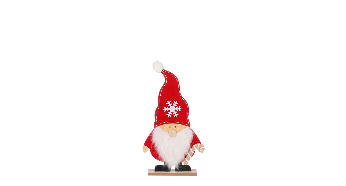 Kerstman rood - l20xb5xh36cm