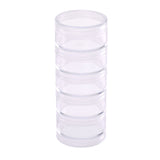 Vaessen creative • runde Sortiertabletts 5 cm, 5er-Set