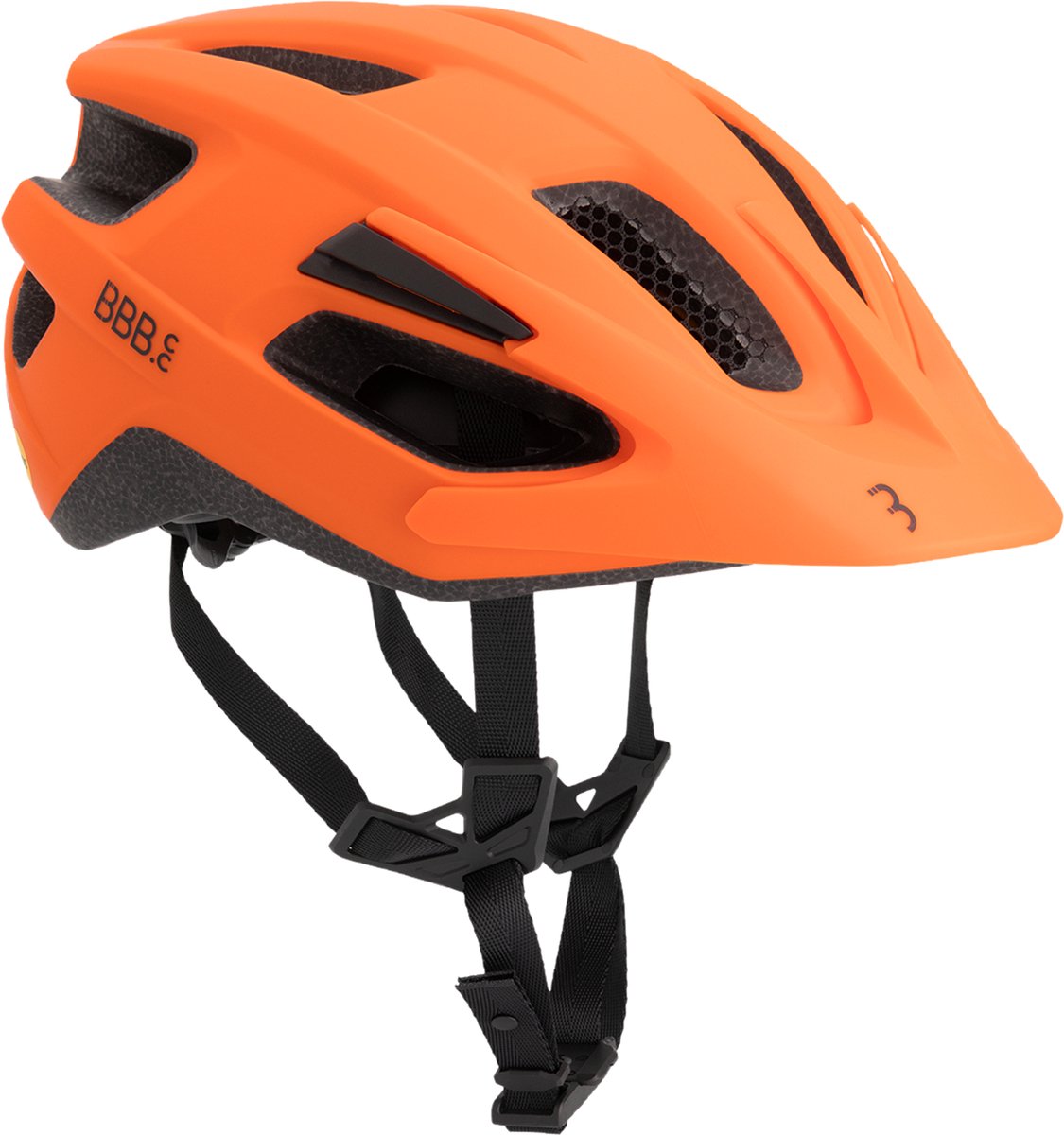 Bbb cycling dune mips 3.0 fidlock fietshelm volwassenen - mtb helm racefiets helm - wielrenhelm - fietshelm dames - fietshelm heren - mat neon oranje maat m (55-58cm) - bhe-23