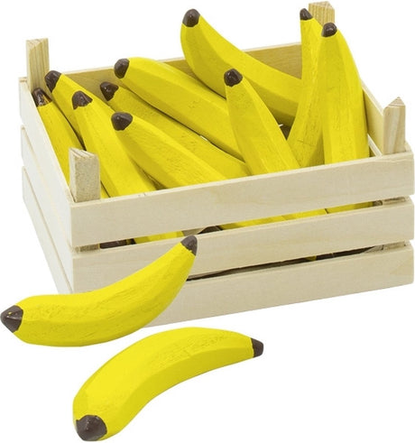 Goki Holzbananen in Box, 10 Stk.