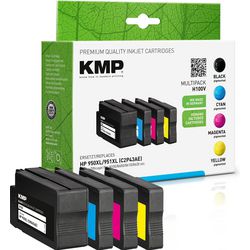 Tintenpatrone kmp hp 950xl 951xl schwarz, cyan, magenta, gelb