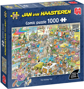 Jumbo the holiday fair - jan van haasteren - puzzel van 1000 stukjes