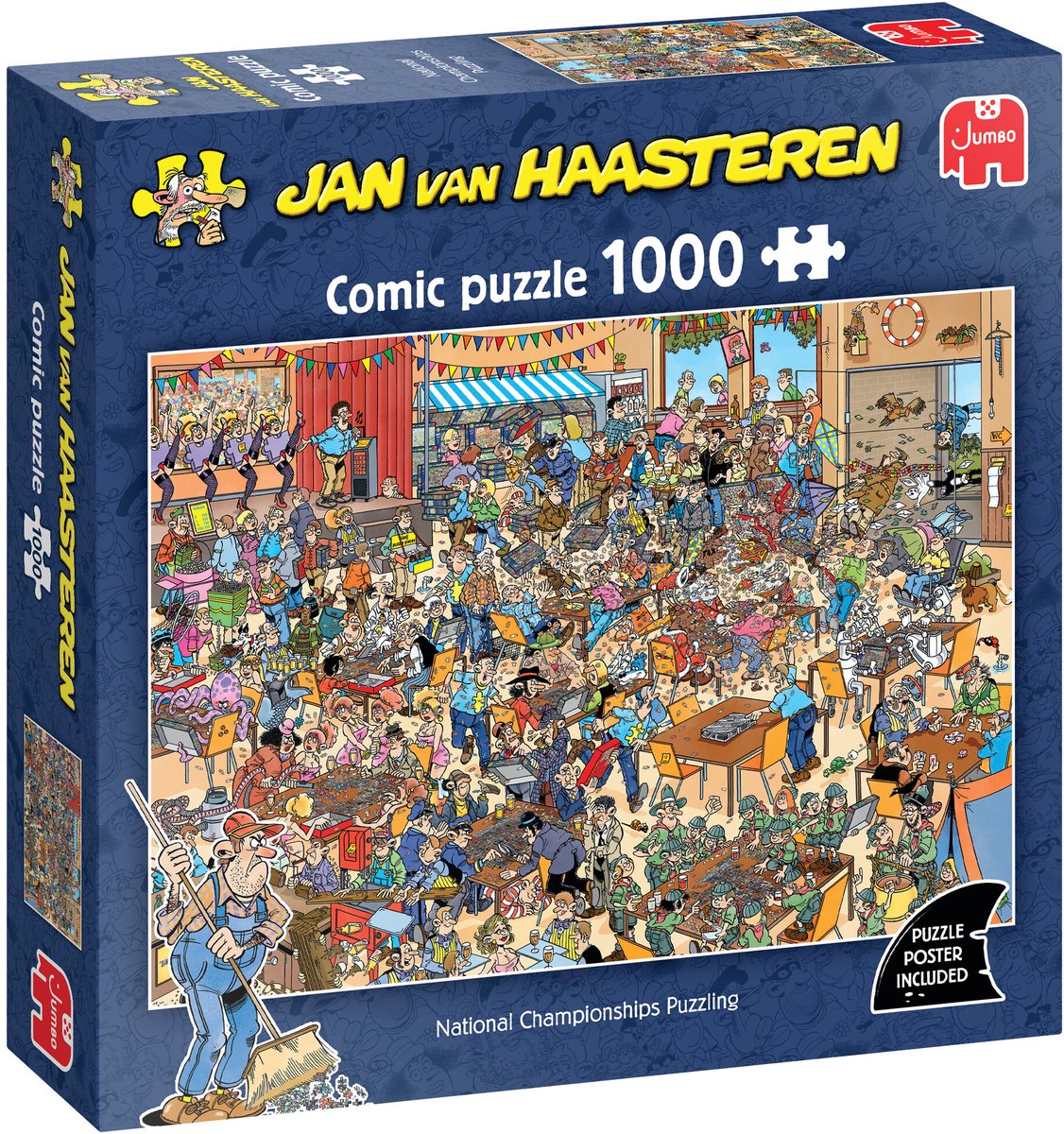 Jumbo national championships puzzling - jan van haasteren - puzzel van 1000 stukjes