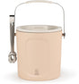 Leopold vienna - ijsemmer met deksel en tang dubbelwandig corvina 1,5l