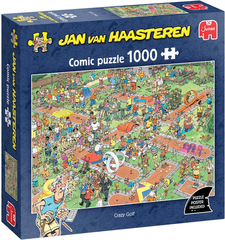 Jumbo crazy golf - jan van haasteren - puzzel van 1000 stukjes