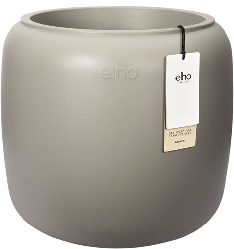 Elho amber beads small 40 - bloempot voor binnen buiten - gemaakt voor elke dag - ø 39.2 x h 34.9 cm - balanced beige