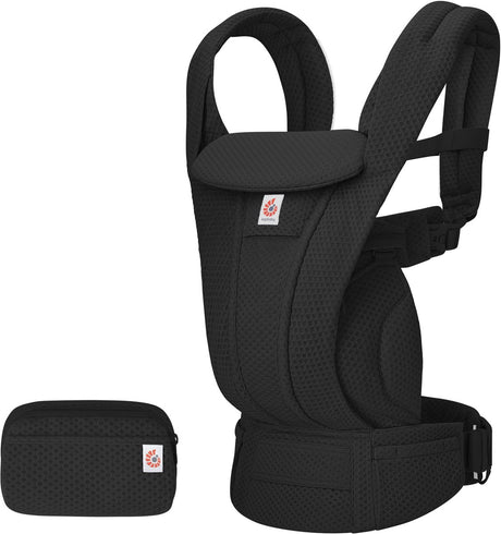 Ergobaby omni deluxe mesh draagzak - onyx black