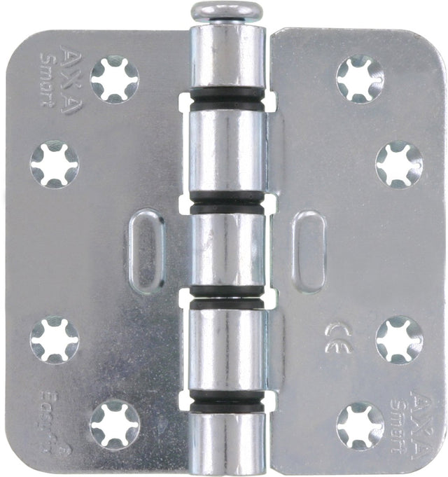 Axa 89x89 scharnier smart easyfix rondhoek gegalvaniseerd - 1677-09-23 e