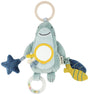 Trixie mr. shark hangspeeltje â€“ 3m+ â€“ met kralenring, spiegel knisperpapier