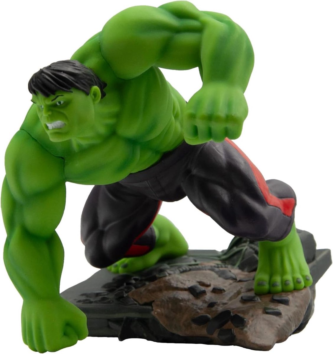 Bullyland 11332 – Spielfigur und Sammelfigur Hulk aus Avengers, ca. 9,5 cm – lebensecht und detailreich – ideal als Tortenfigur und kleines Geschenk für Kinder ab 3 Jahren.