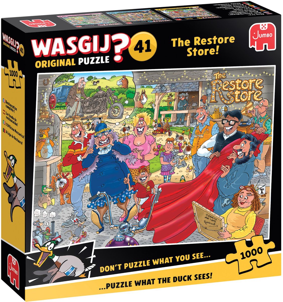 Jumbo-Wasgij-Puzzle Original 41 1000 Teile
