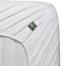 Beddinghouse percale katoen - splittopper hoeslaken - 180x220 - wit