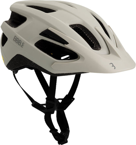 Bbb Cycling Dune Mips 3.0 Fahrradhelm Erwachsene – MTB-Rennrad – Fidlock-Verschluss – inklusive Rücklichthalterung – mattgrau weiß – Größe l (58–61 cm) – bhe-23 l