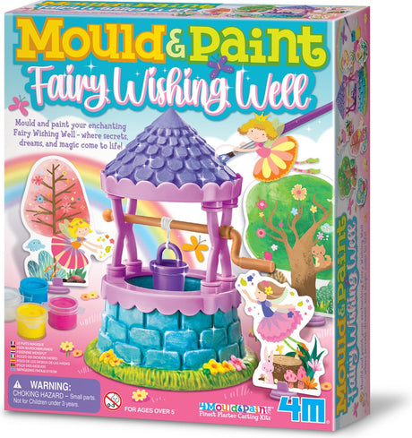 4 m Basteln – Gießen und Malen – Wunschbrunnen-Fee – kreatives Spielzeug – Hobby-Paket Märchen – 5+