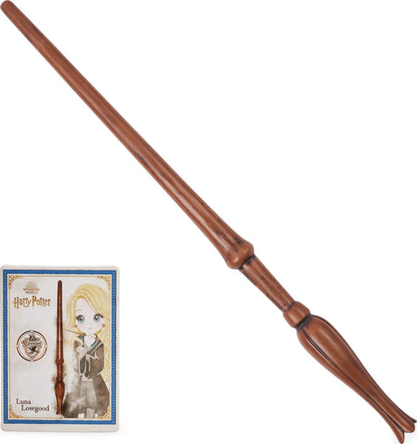 Zauberwelt Harry Potter – Loena lebenslanger Zauberstab – mit Zauberkarte – 30 cm