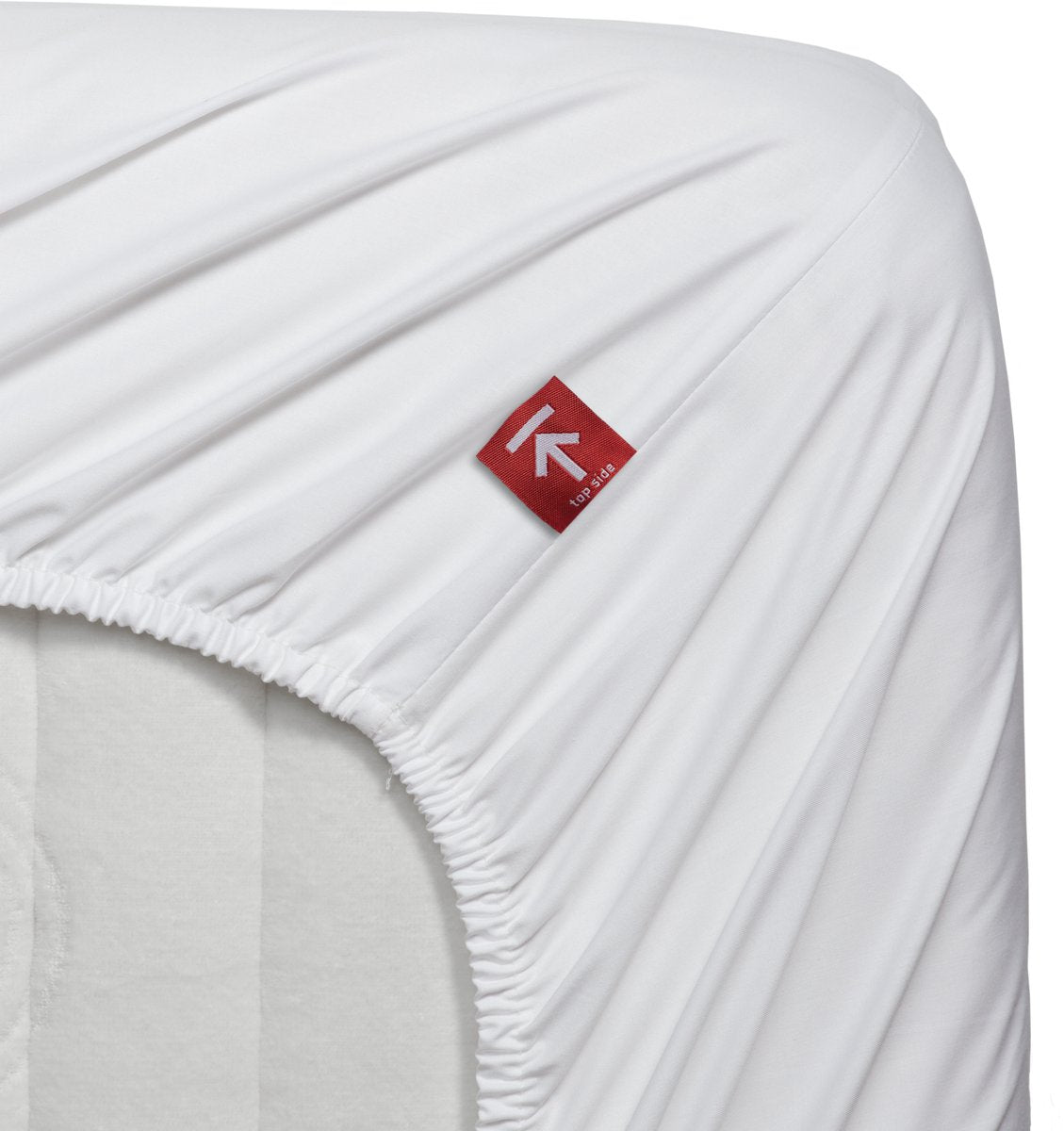 Beddinghouse percale katoen - topper hoeslaken - 140x200 - wit
