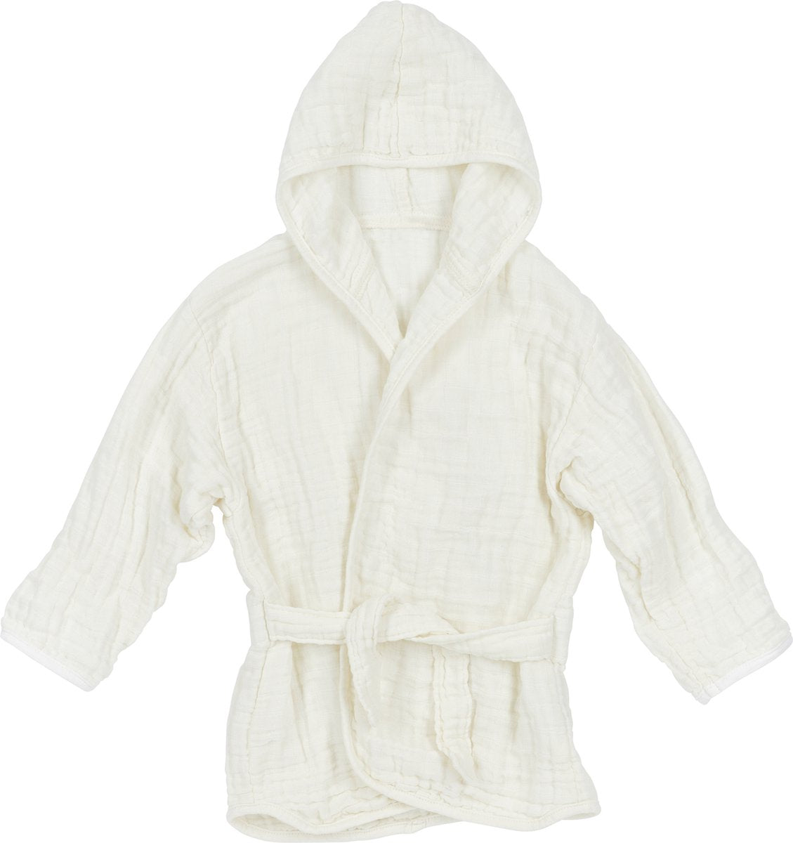 Meyco Baby-Uni-Bademantel – vorgewaschen, hydrophil – gebrochenes Weiß – 98 104