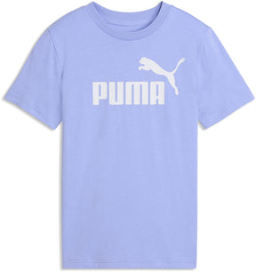 Puma ess Nr. 1 Logo Tee G Mädchen-T-Shirt – intensiver Lavendel