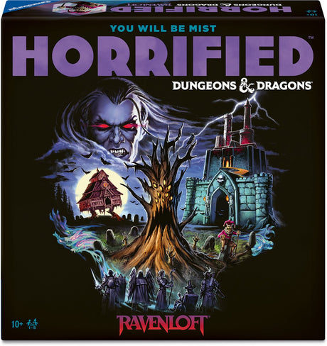 Ravensburger horrified: dungeons dragons project scarab - ravenloft - coöperatief bordspel - vanaf 12 jaar