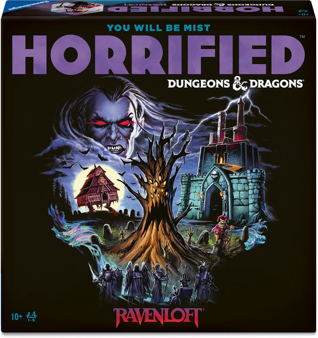 Ravensburger horrified: dungeons dragons project scarab - ravenloft - coöperatief bordspel - vanaf 12 jaar