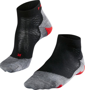 Falke ru5 kurze Anti-Blasen-Funktionsmaterial-Laufsocken Damen Schwarz – Größe 37-38