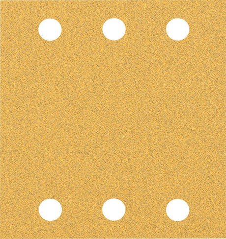Bosch Zubehör Expert C470 Schleifpapier-Set 115 x 107 mm, K 60 120 180, 10-teilig – 2608901668
