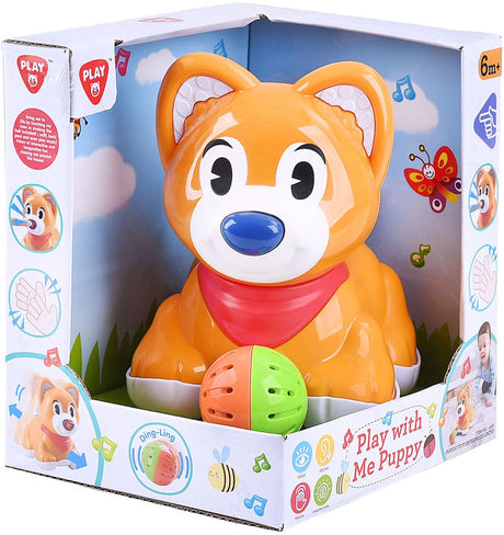 Playgo Baby interaktiver Welpe mit Ball