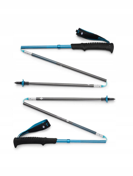 Black diamond distance carbon z poles - desert sky 105 cm