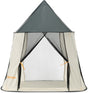 Deryan luxe speeltent voor kinderen - met bodem - cream